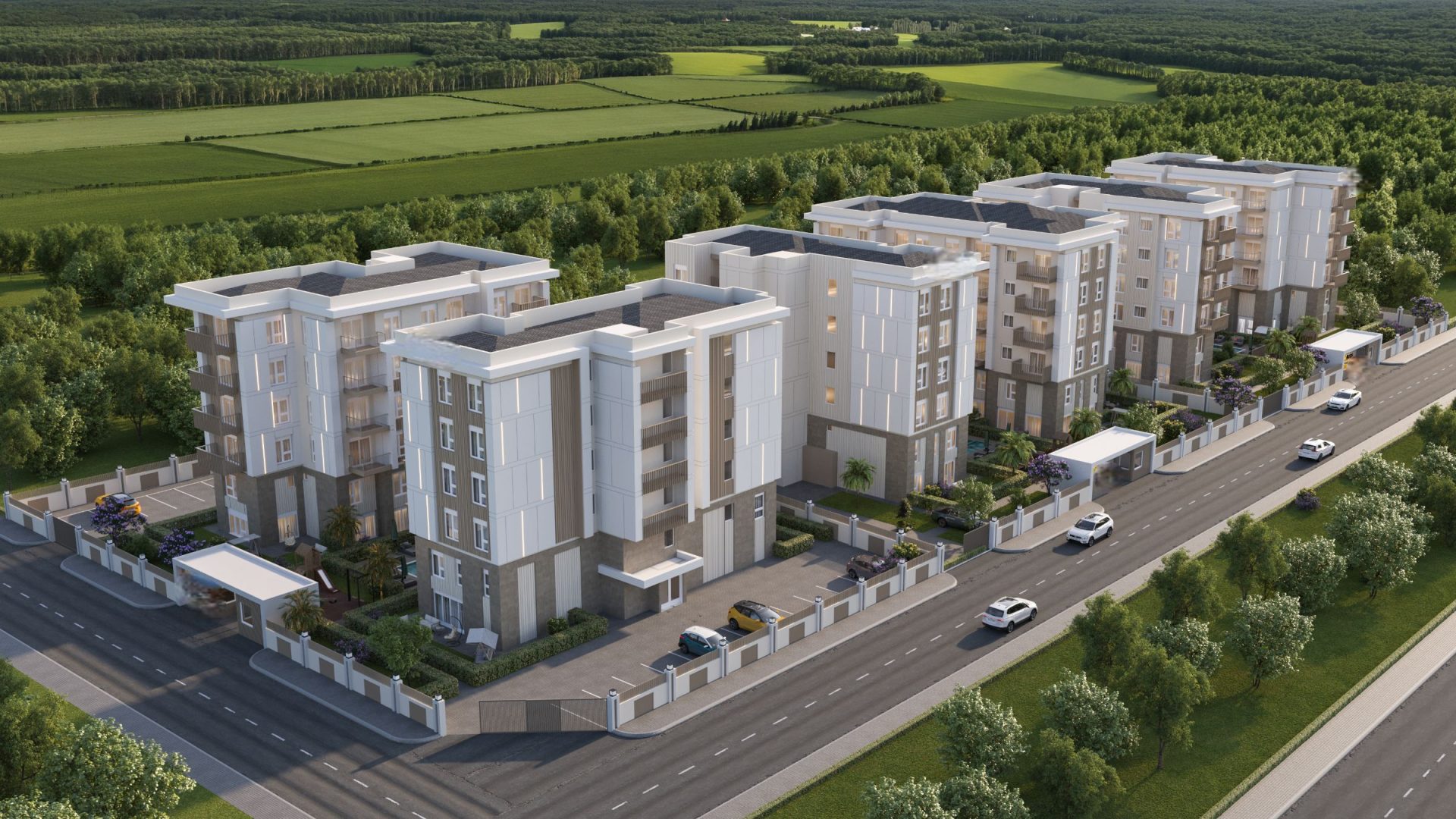 Apartments from the Developer in a Modern Residential Complex in Altınova, Antalya