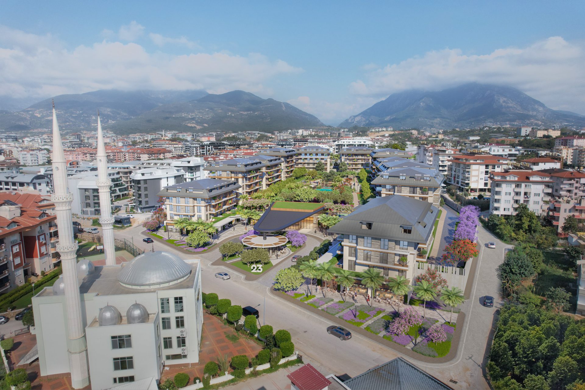 Alanya'nın Oba Mahallesinde Premium Konut Projesinde Satılık Daireler