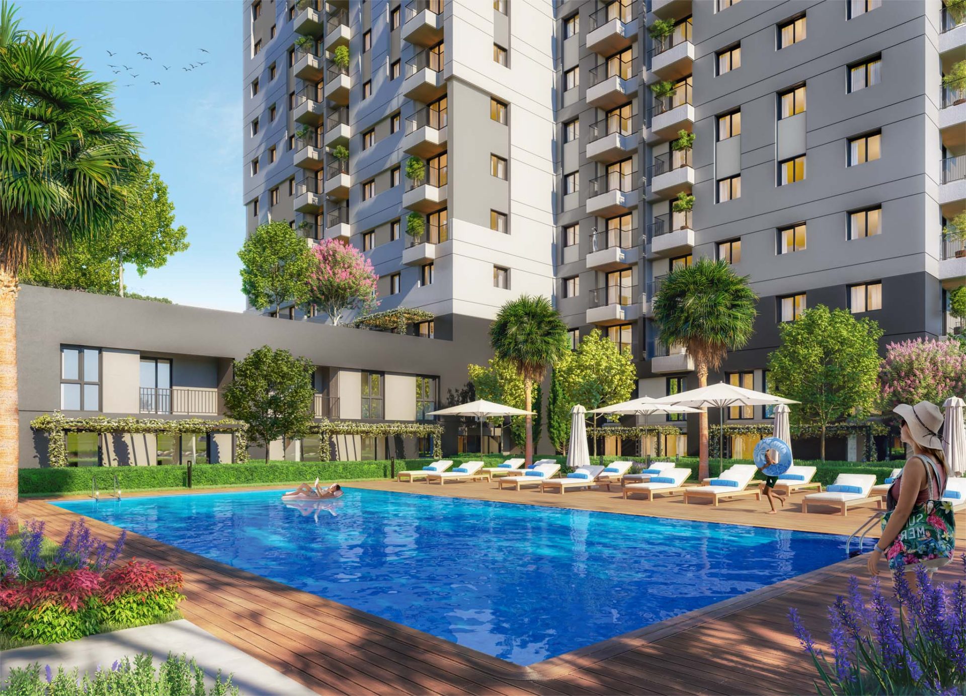 Spacious Apartments in the Prestigious Basın Ekspres Boulevard Area, Istanbul