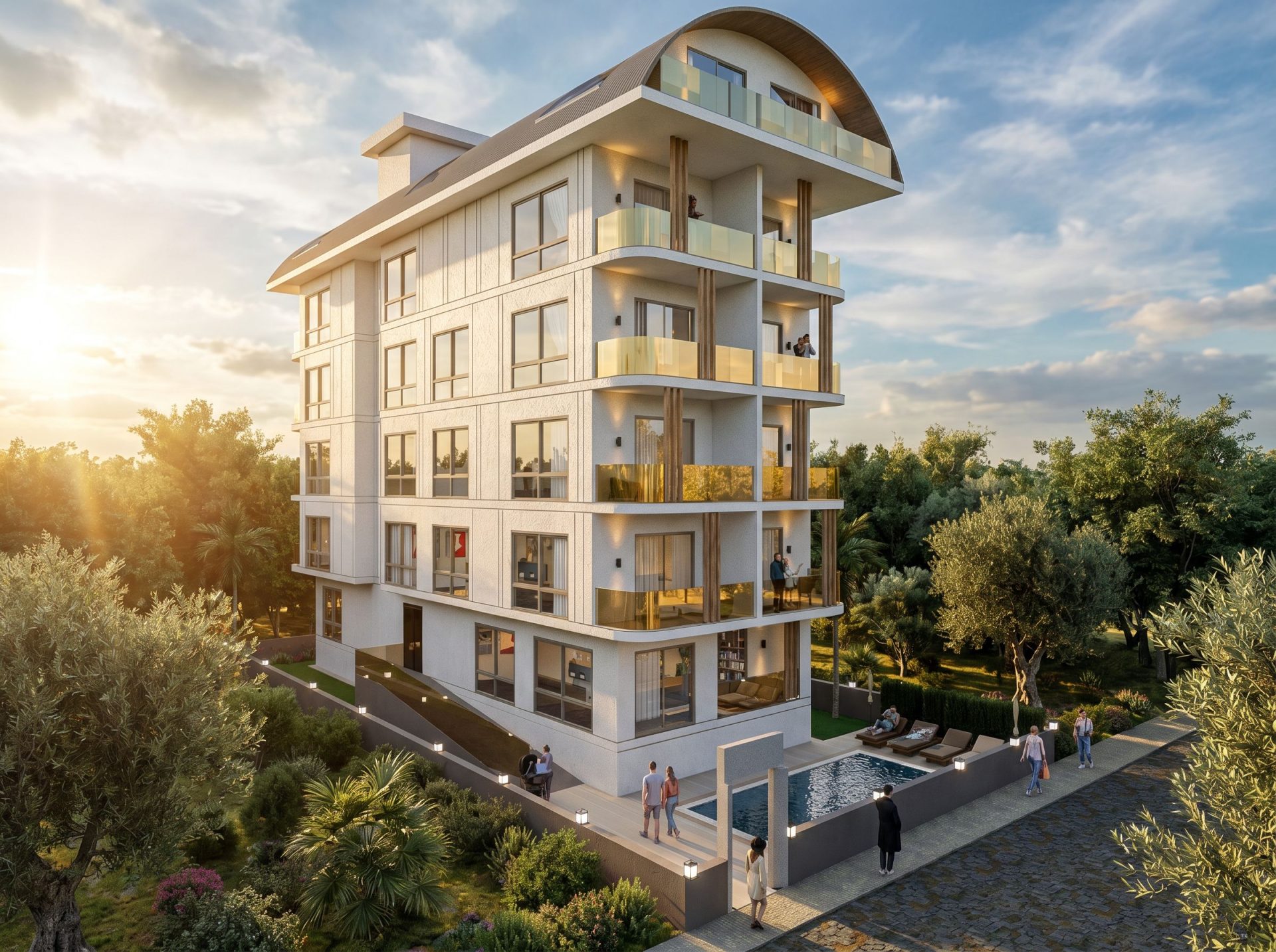 Alanya Kleopatra Plajı'na 50 Metre Mesafede Satılık Daireler