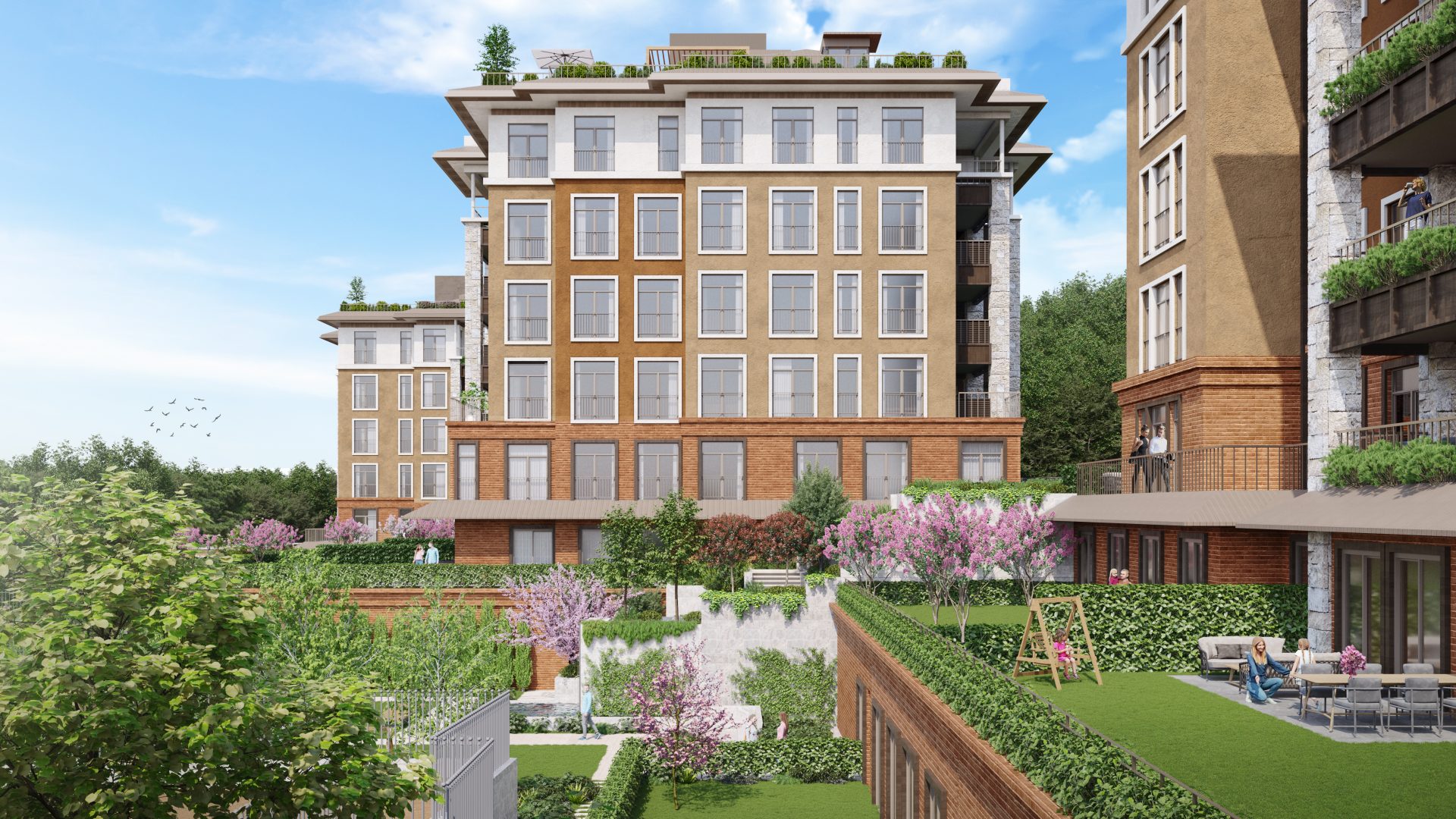 Spacious Apartments in Göktürk, Istanbul
