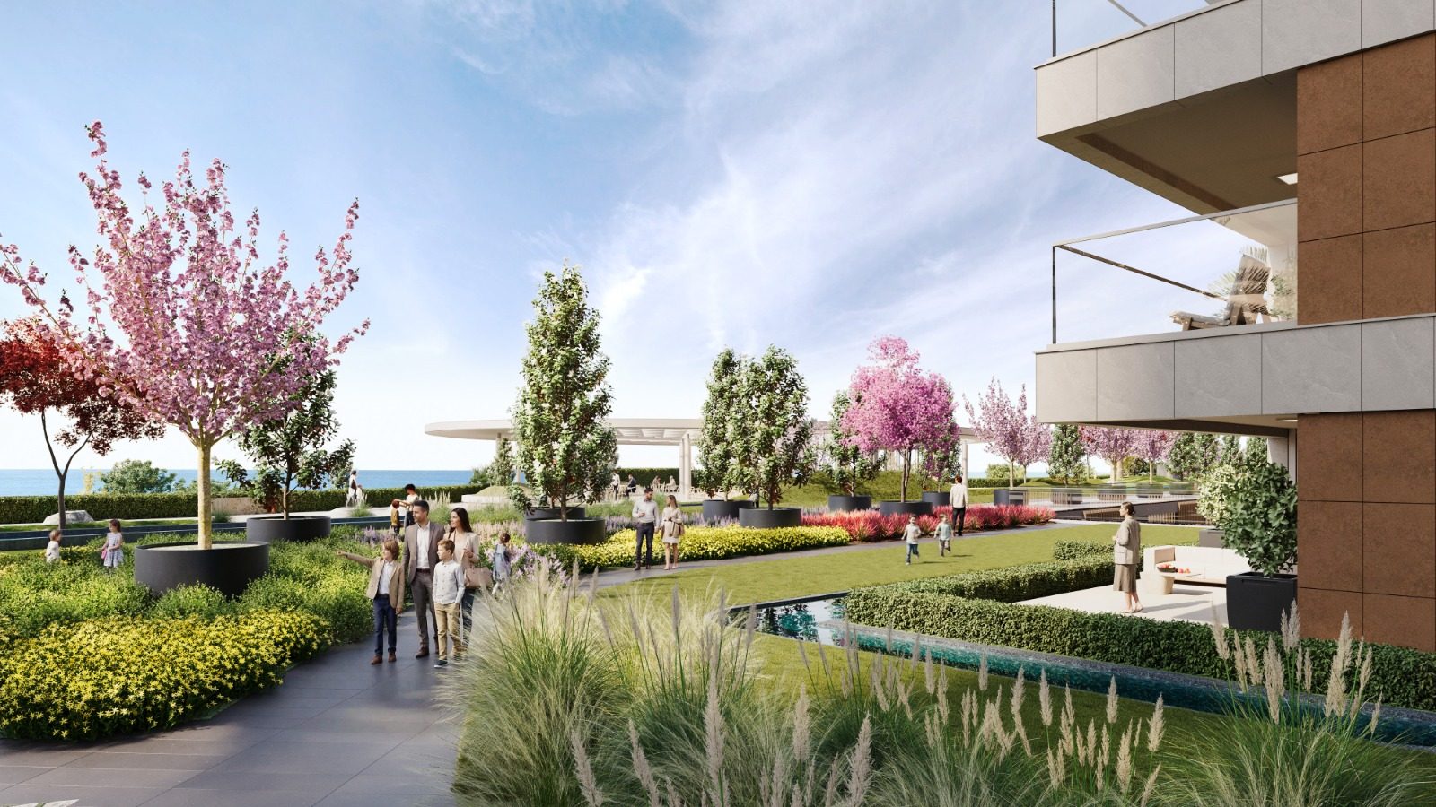 Spacious Family Apartments with Sea Views in Kartal, Istanbul