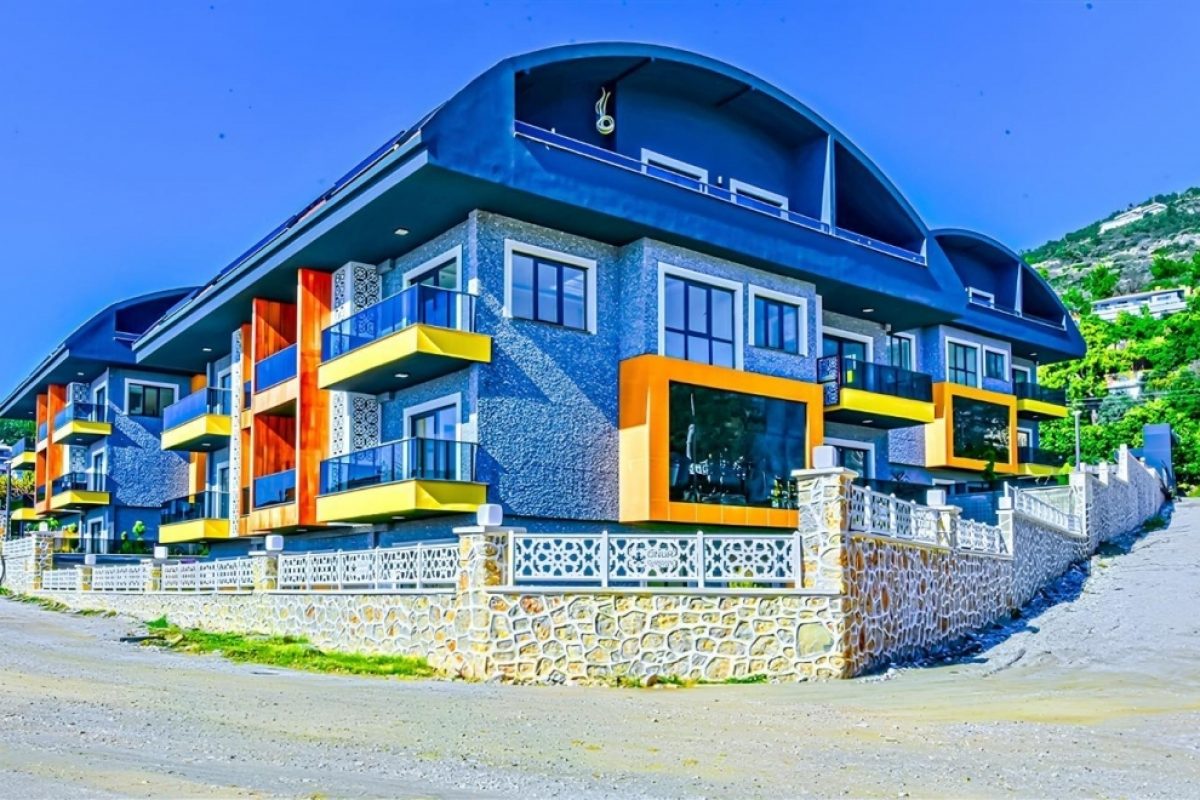 Panoramic View Apartments Eligible for Turkish Citizenship in Central Alanya