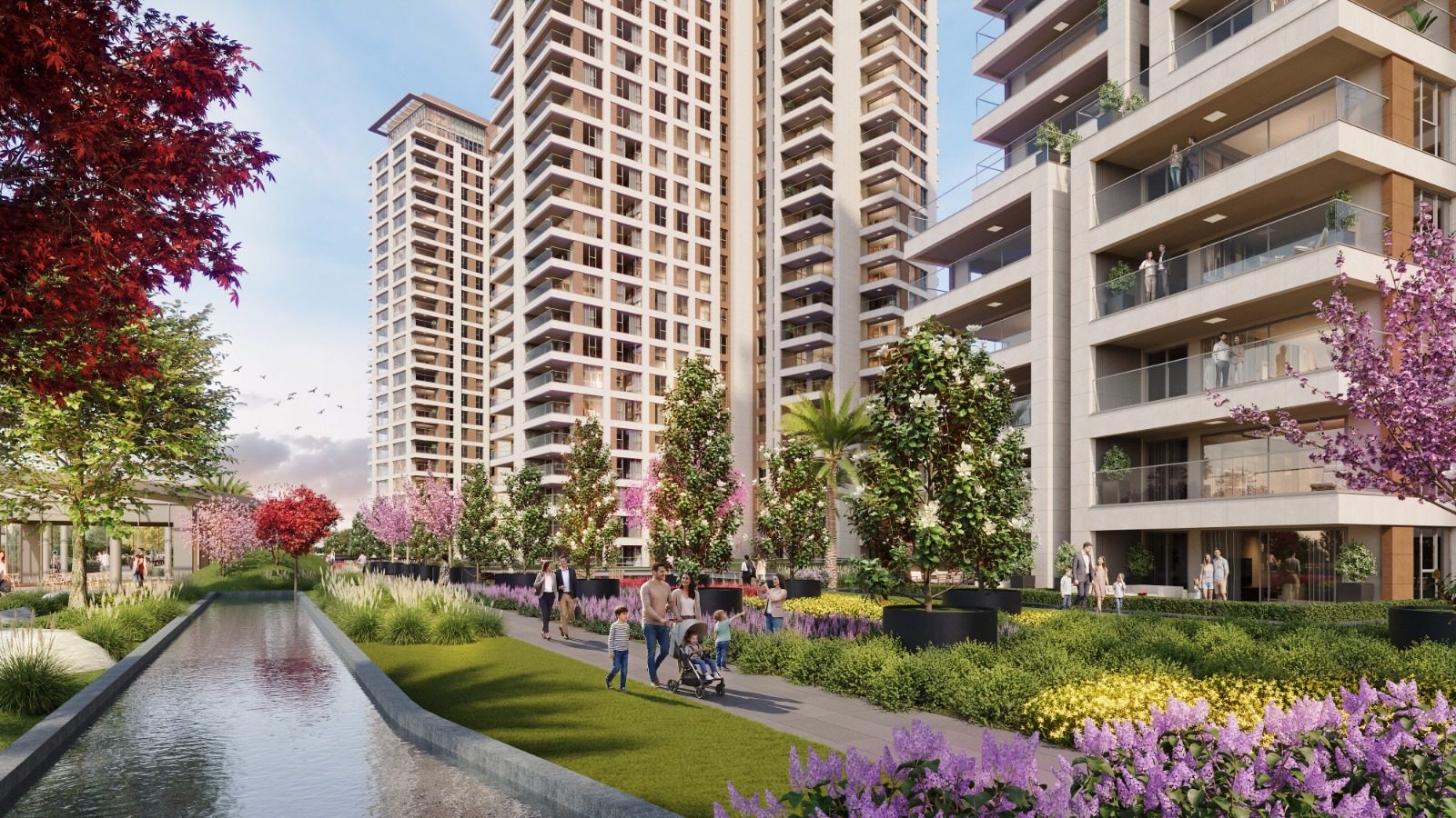 Spacious Family Apartments with Sea Views in Kartal, Istanbul