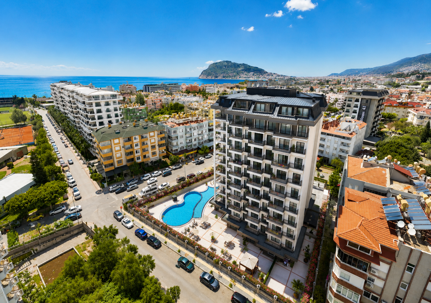 Alanya Oba Merkezde Modern Premium Daireler