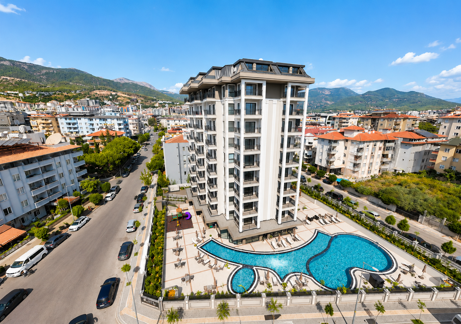 Alanya Oba Merkezde Modern Premium Daireler