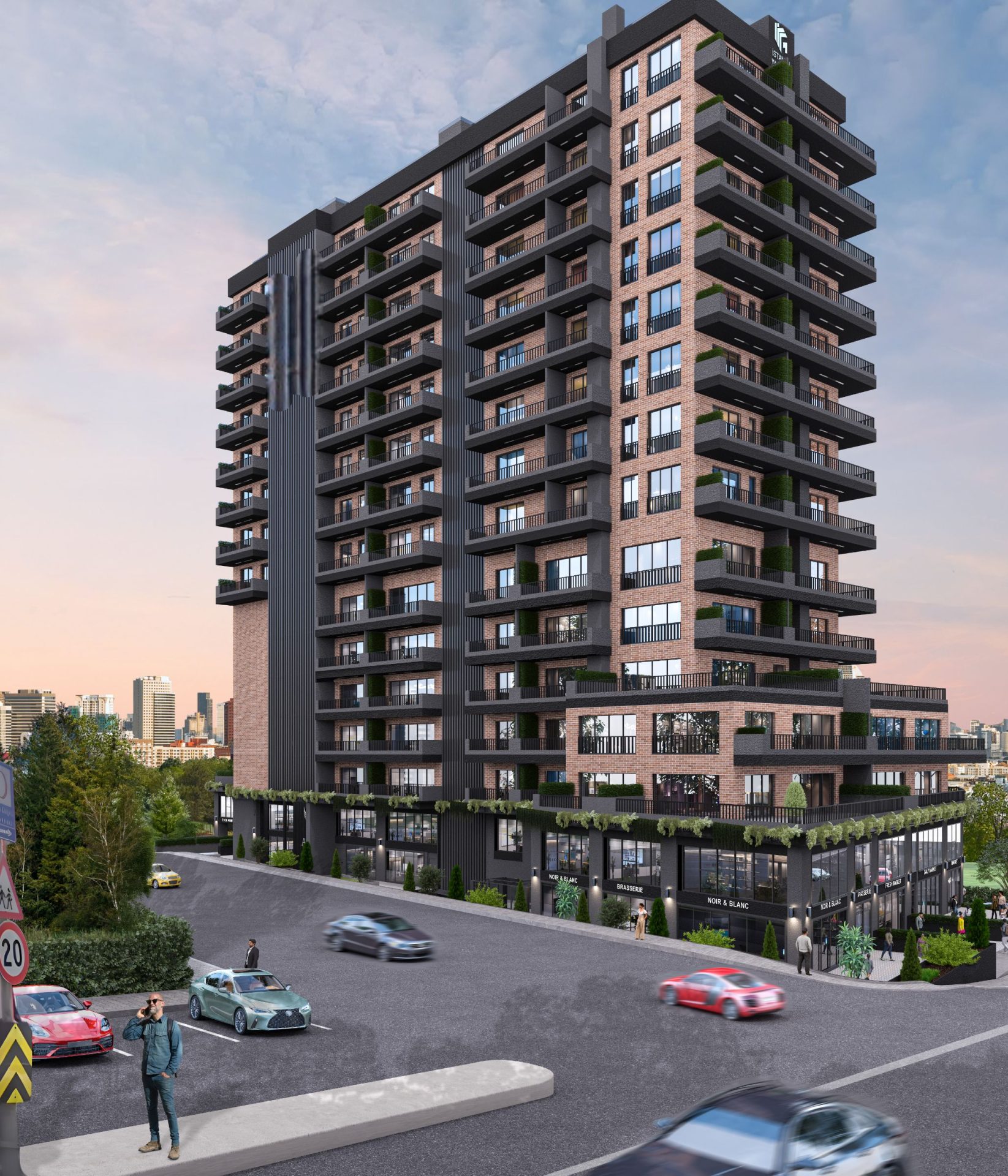 Spacious Apartments Near the Istanbul Financial Center in Ataşehir, Istanbul