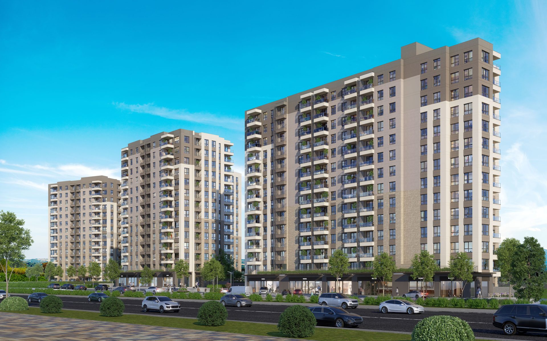 İstanbul Maltepe'de Adalar Manzaralı Daireler