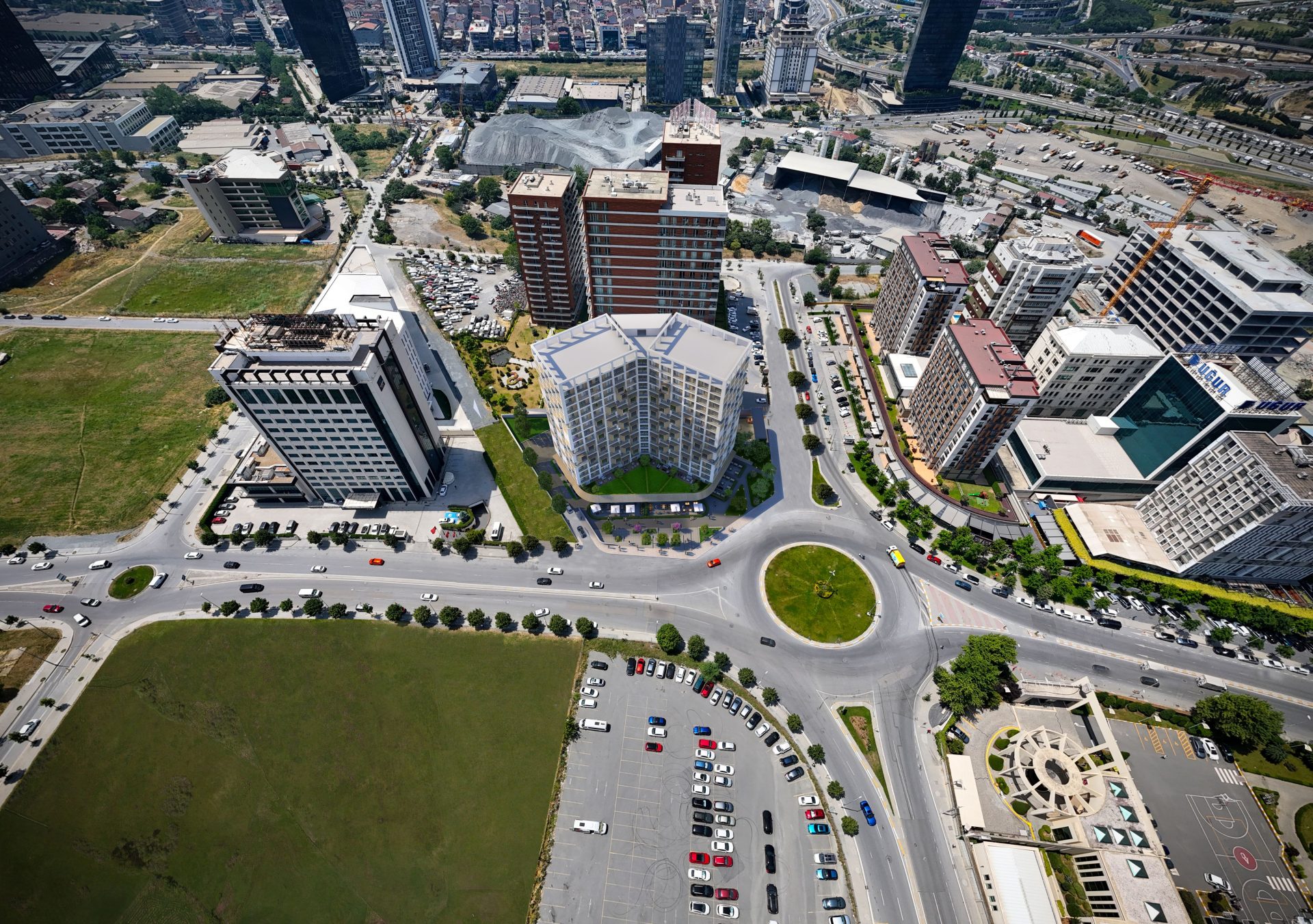 Modern Luxury Apartments on Basın Ekspres Boulevard, Istanbul