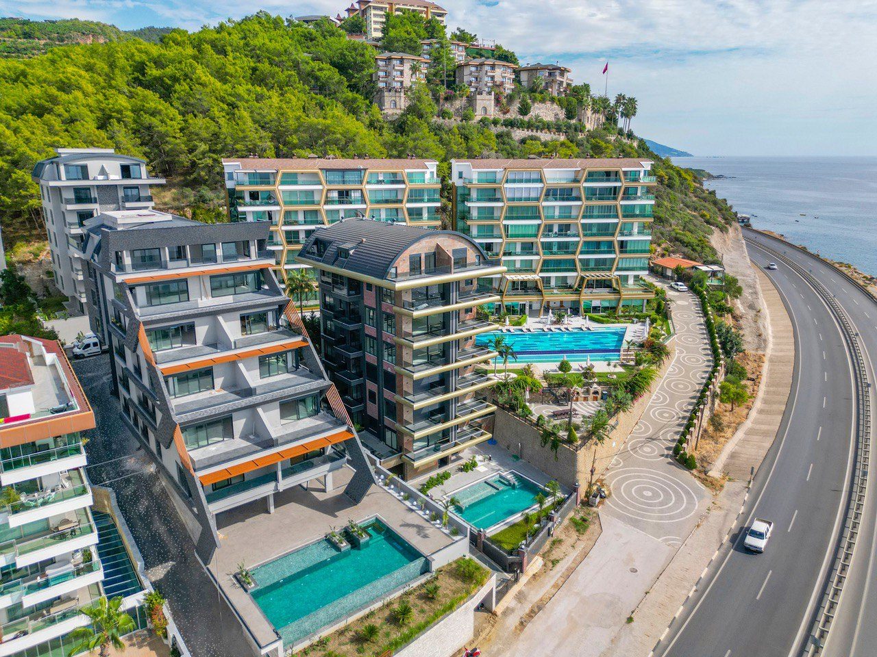 Alanya Kargıcak'ta Satılık Deniz Manzaralı Daireler