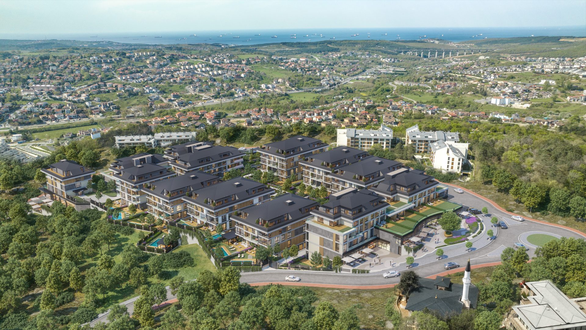 Luxury Apartments Near Belgrad Forest in Zekeriyaköy, Istanbul
