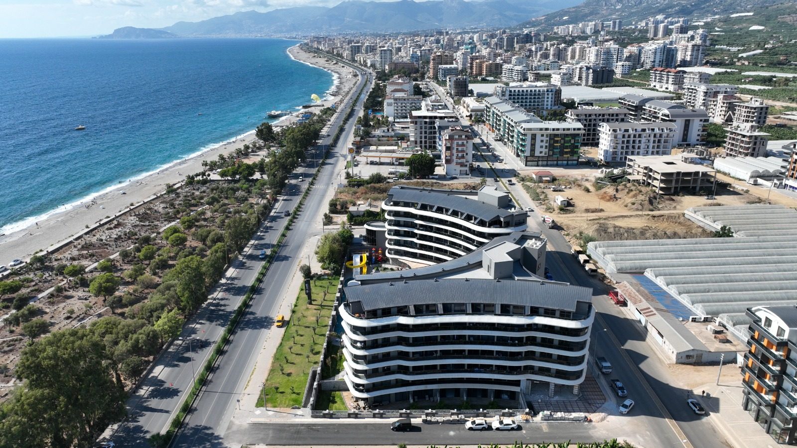 Квартиры в премиальном комплексе VIA MAR RESIDENCE в районе Каргыджак, Алания