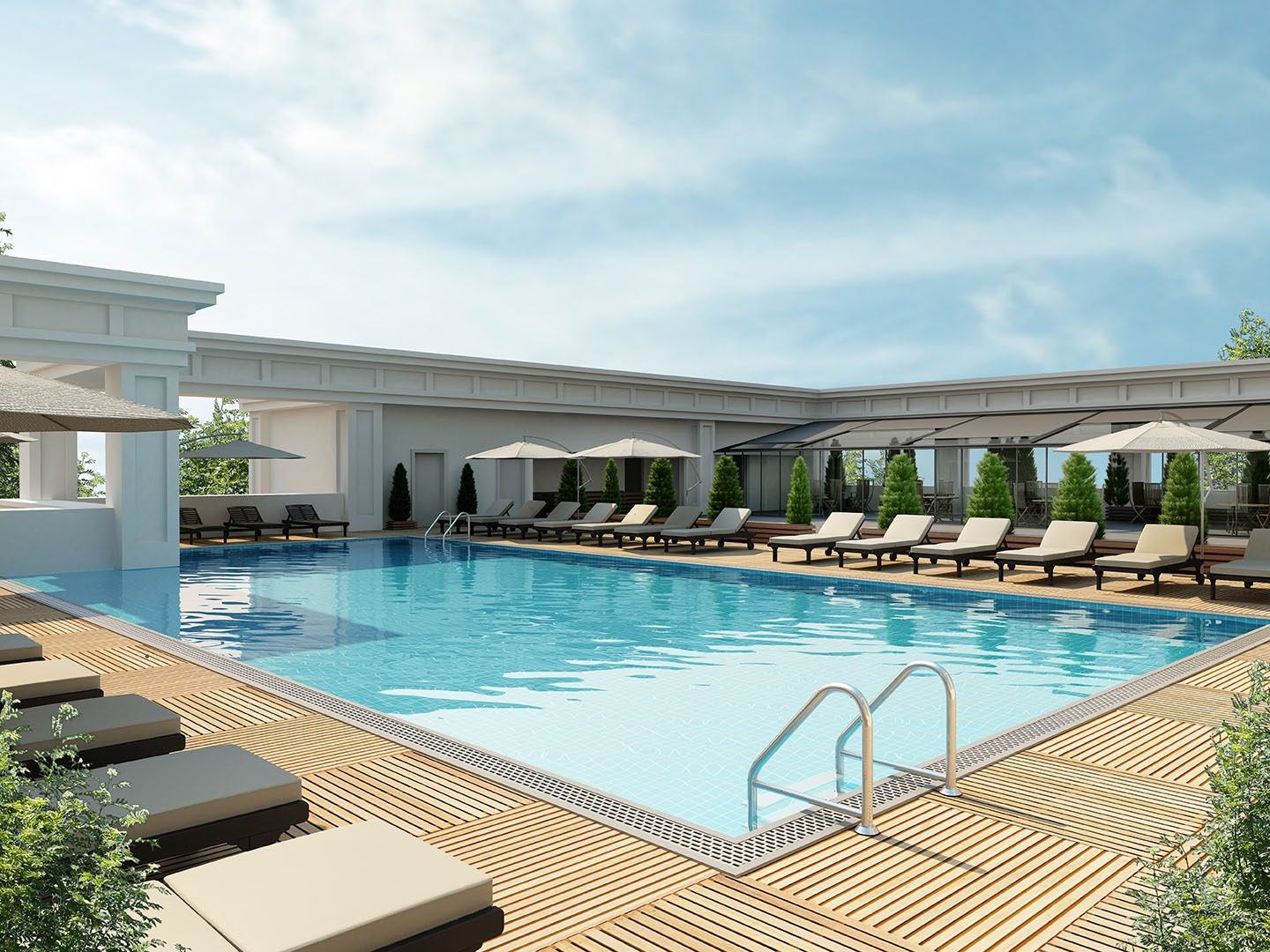 İstanbul Bahçeşehir'de Otel Konseptli Lüks Konut Projesinde Satılık Daireler