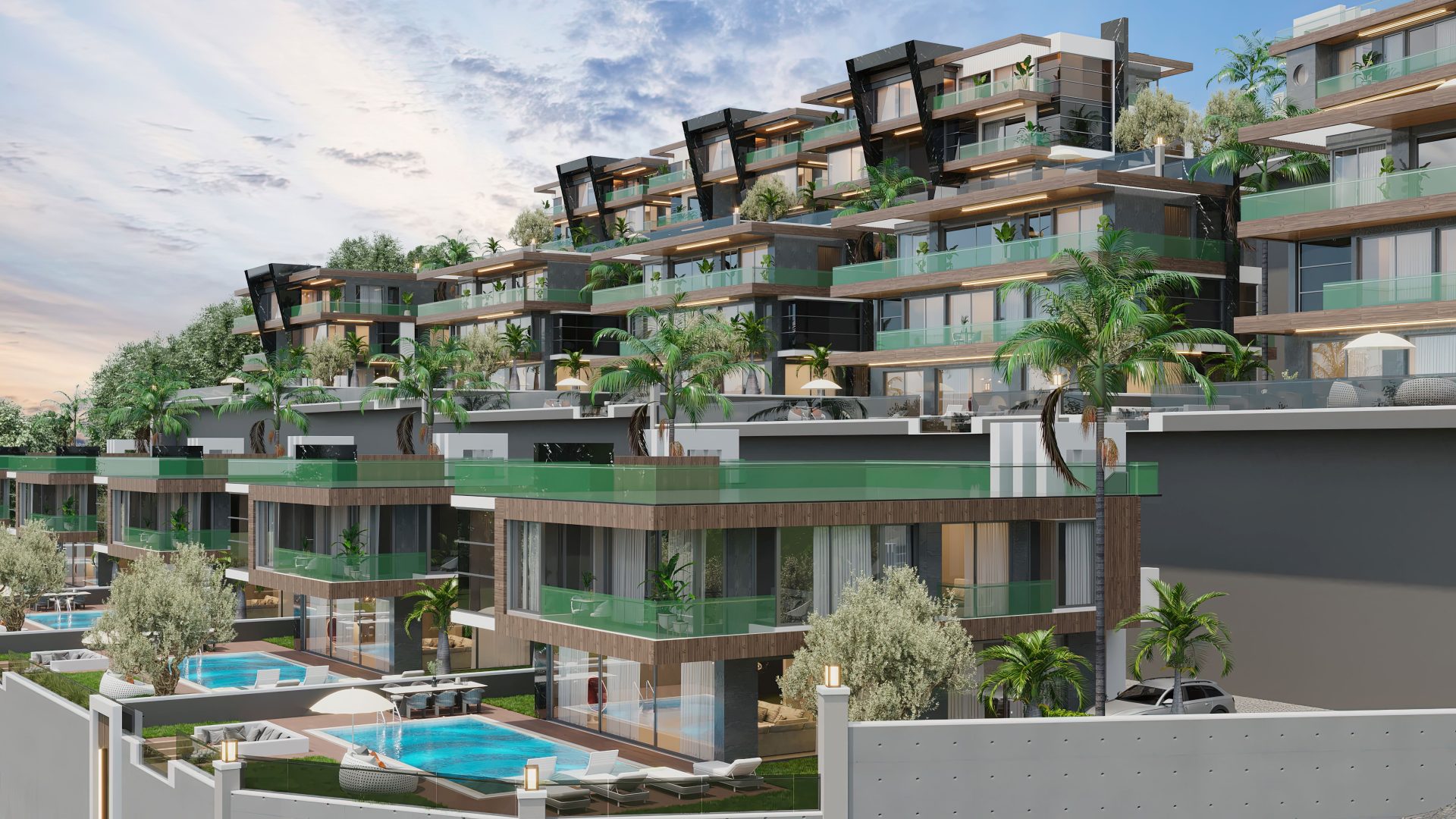 Ultra-Luxury Sea View Villas in Alanya