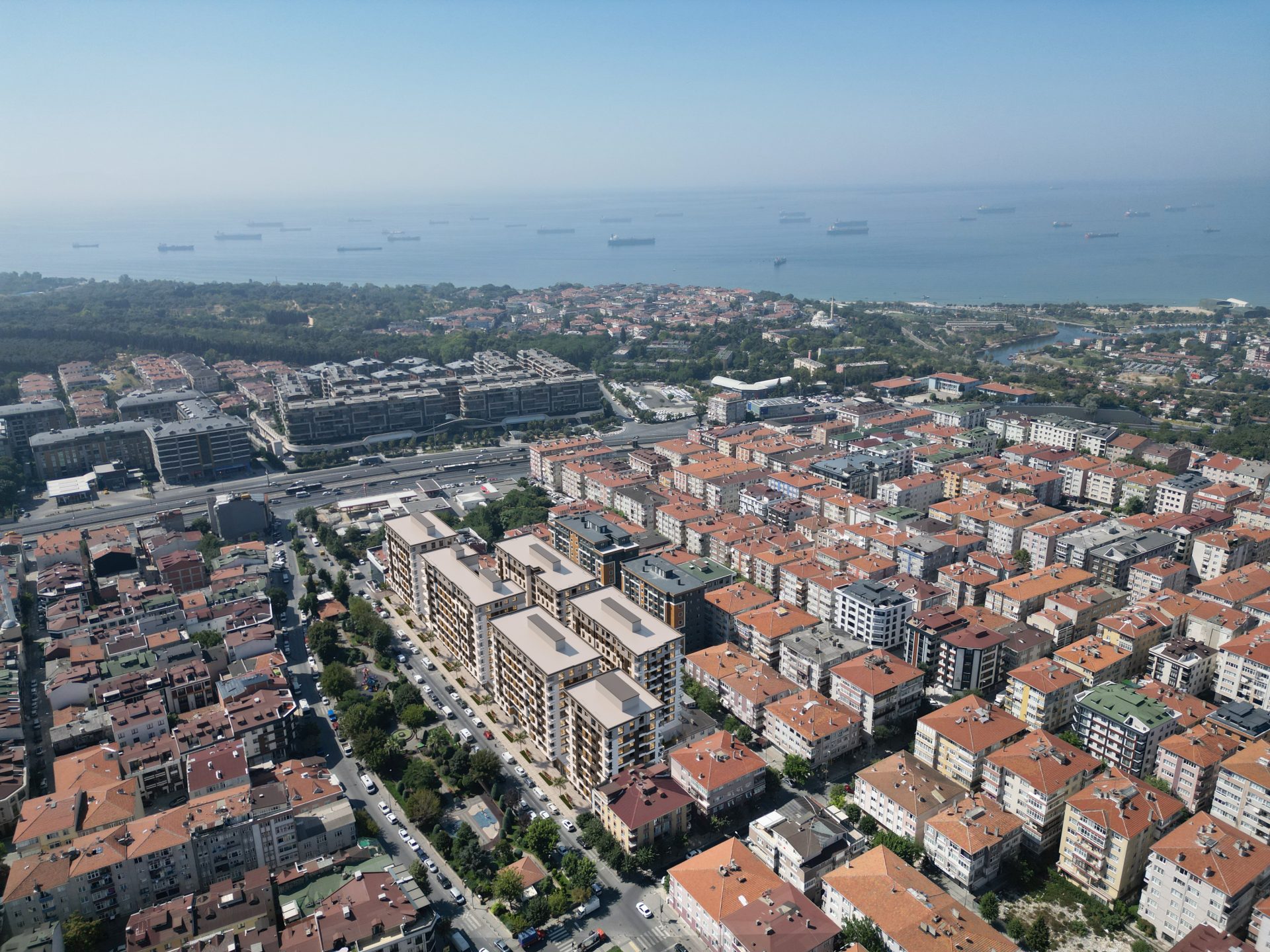 Modern Family Residences in Küçükçekmece, Istanbul