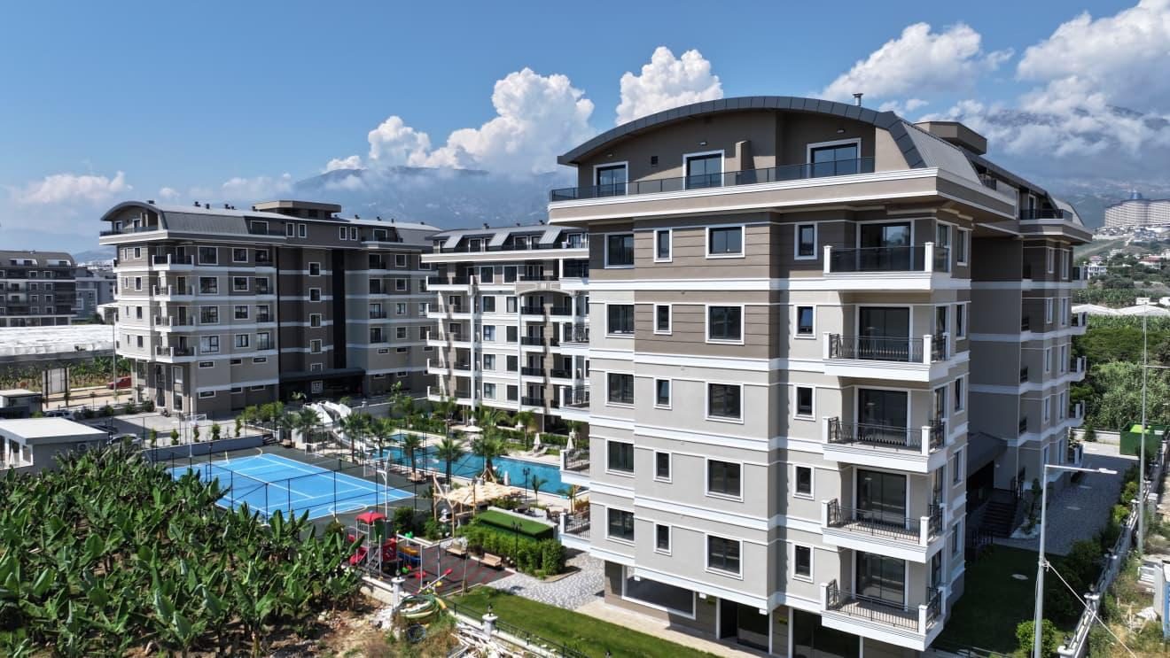 Ready Sea View Apartments with Installments in Kargıcak, Alanya